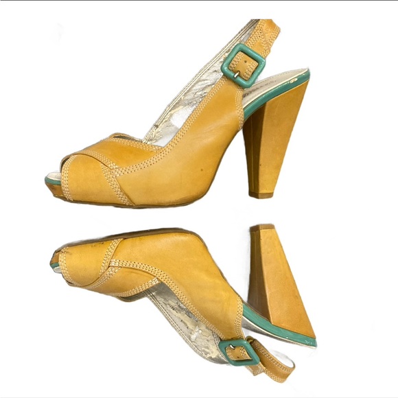 Y2K Michael Kors Sling-back Heels - Picture 1 of 6